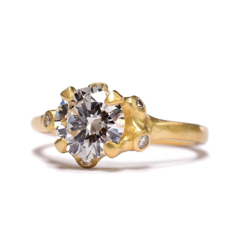 Diamond Cluster Ring