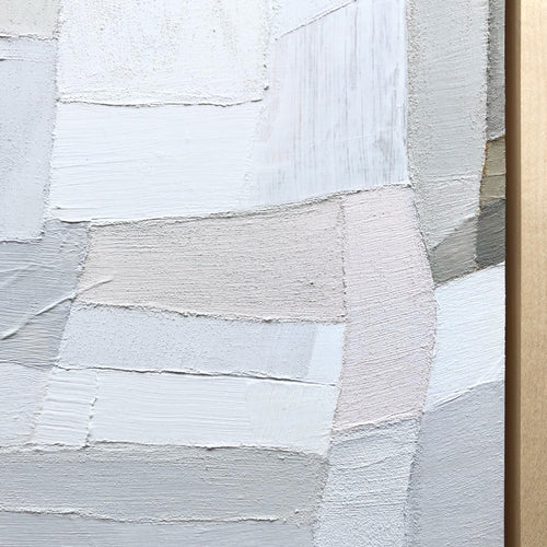 Aerial Series Abstract Textured Painting by Ninos Studio