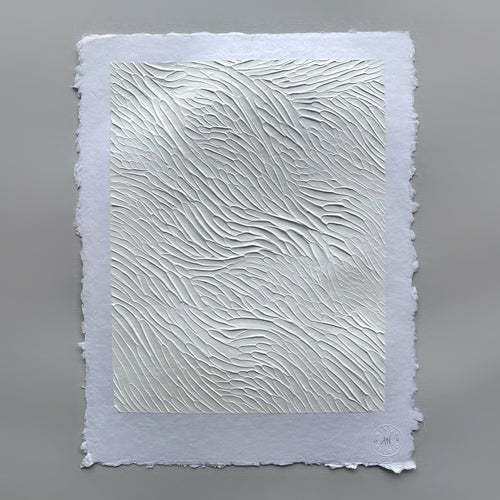 Ninos Studio, Study no. 135, Mixed Media Art Study on paper, 9x12 inches