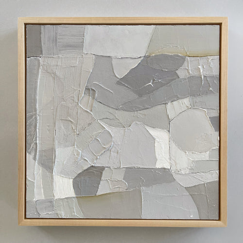 Ninos Studio - Aerial 27, Textural Mixed Media Painting.