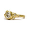 Bezel Set Diamond Cluster Ring