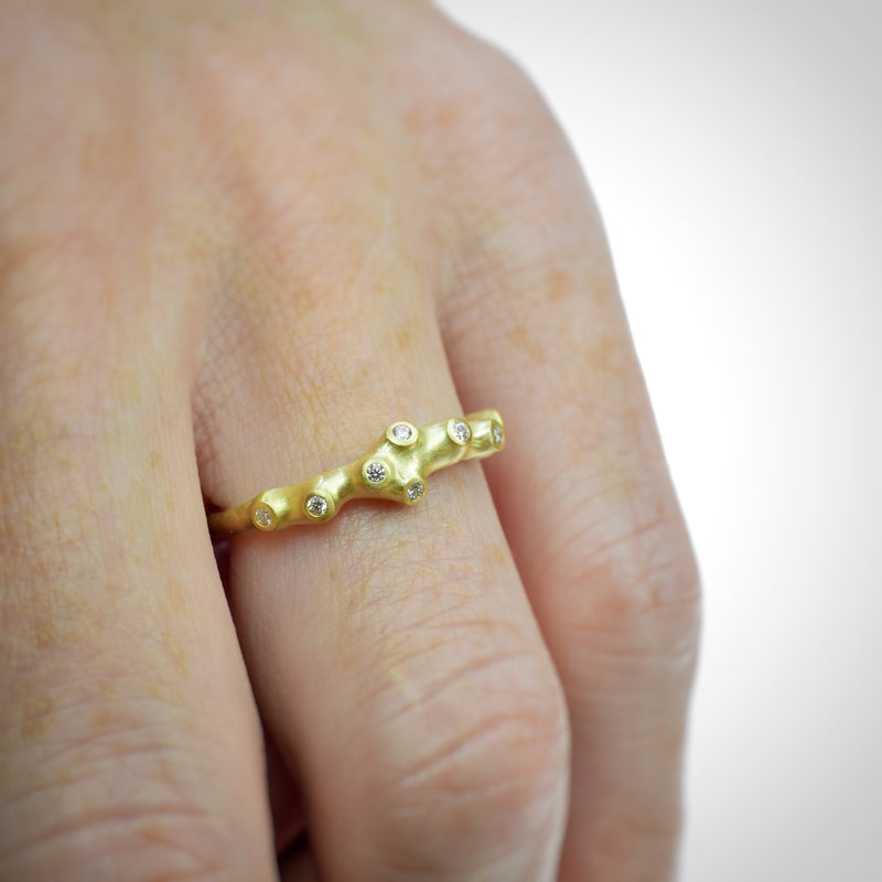 Barnacle Ring by Johnny Ninos of Ninos Studio. 